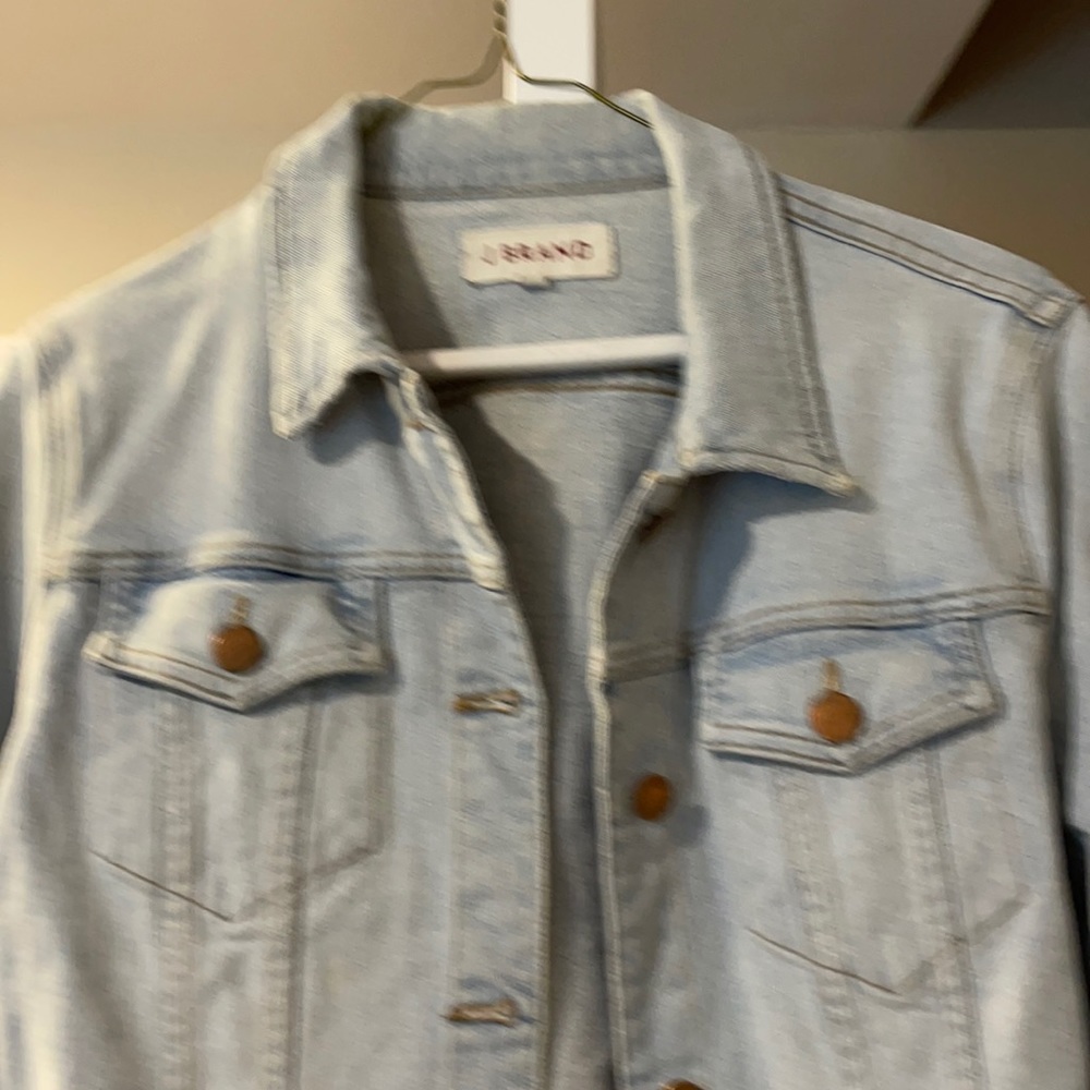 Light colored denim jacket